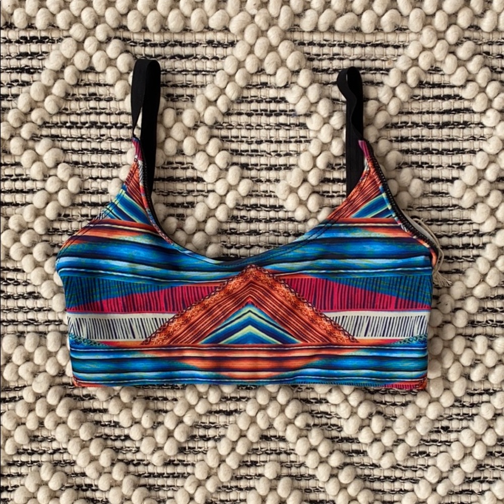 Onzie tribal print athletic bra
